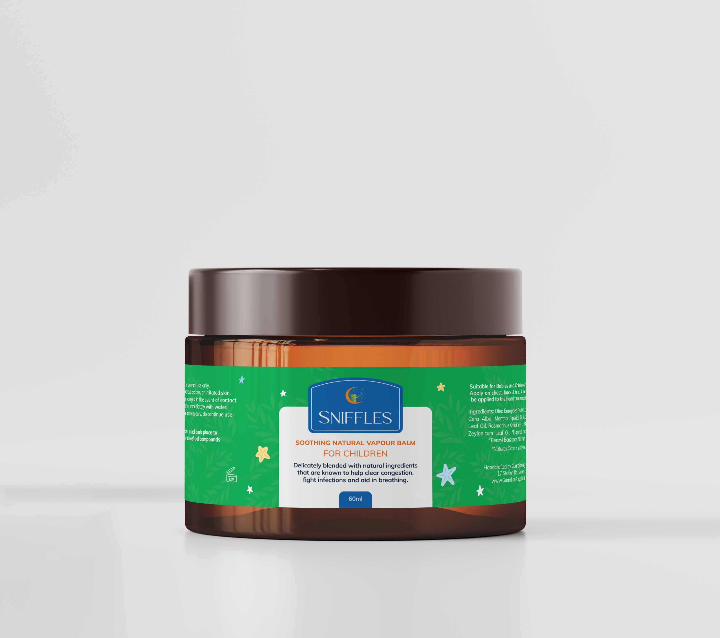 SNIFFLES - Children's Vapour Rub with All Natural Ingredients