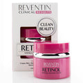 Reventin Clinical Results Retinol Wrinkle Rewind Night Cream – Anti Aging Moisturizer with Aloe Vera, Vitamin E, Niacinamide | 1.5 Fl Oz