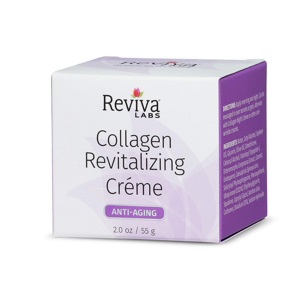 Reviva Labs Elastin-DMAE Night Creme - 2 oz | Paraben-Free, Smoother, Hydrated Skin