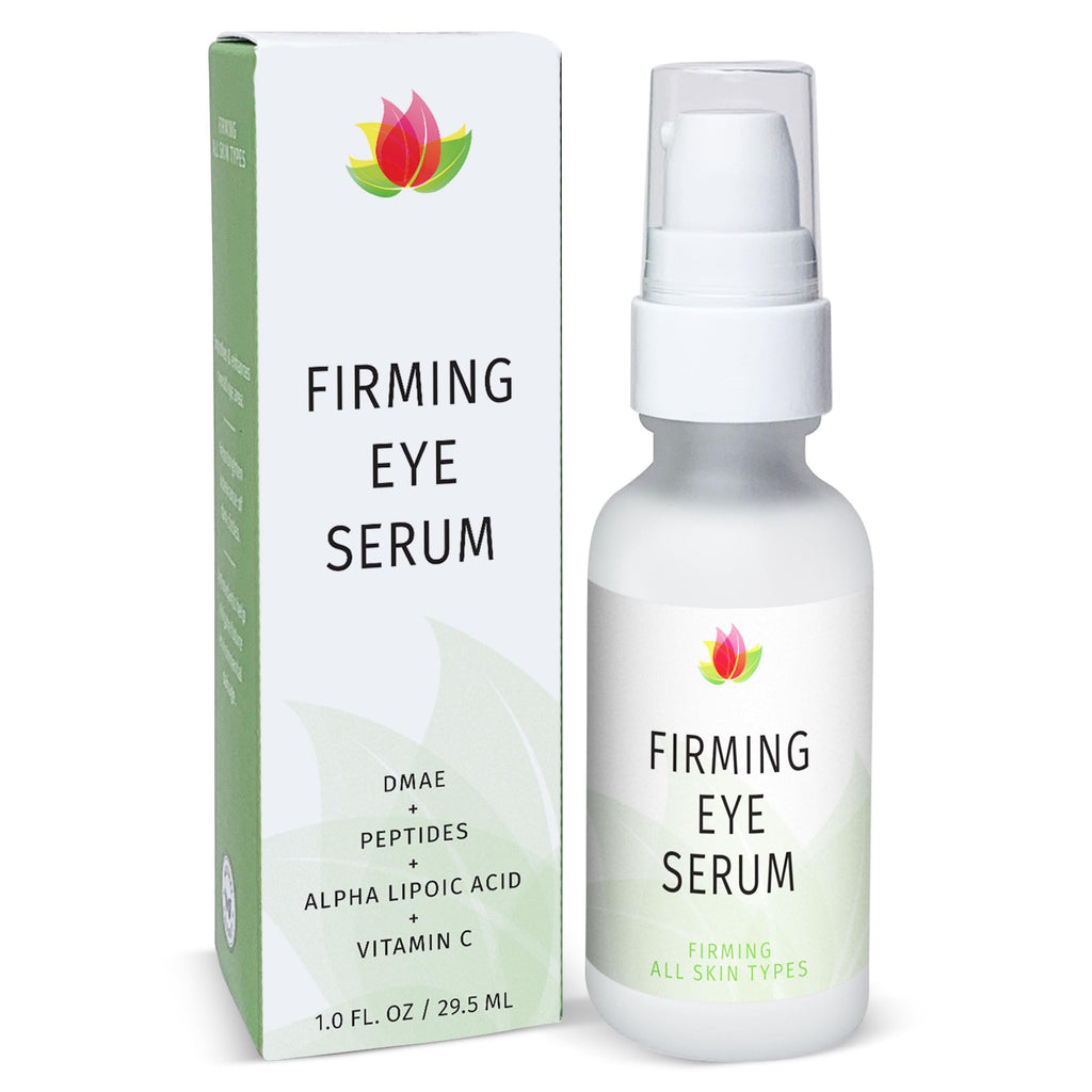 Reviva Labs Firming Eye Serum with Alpha Lipoic Acid, Vitamin C Ester & DMAE – 1 fl oz