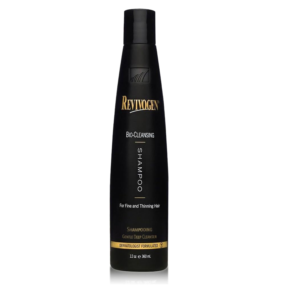 Revivogen MD Bio-Cleansing Shampoo – DHT Blocker for Thinning Hair | Soothes Scalp | 12 oz