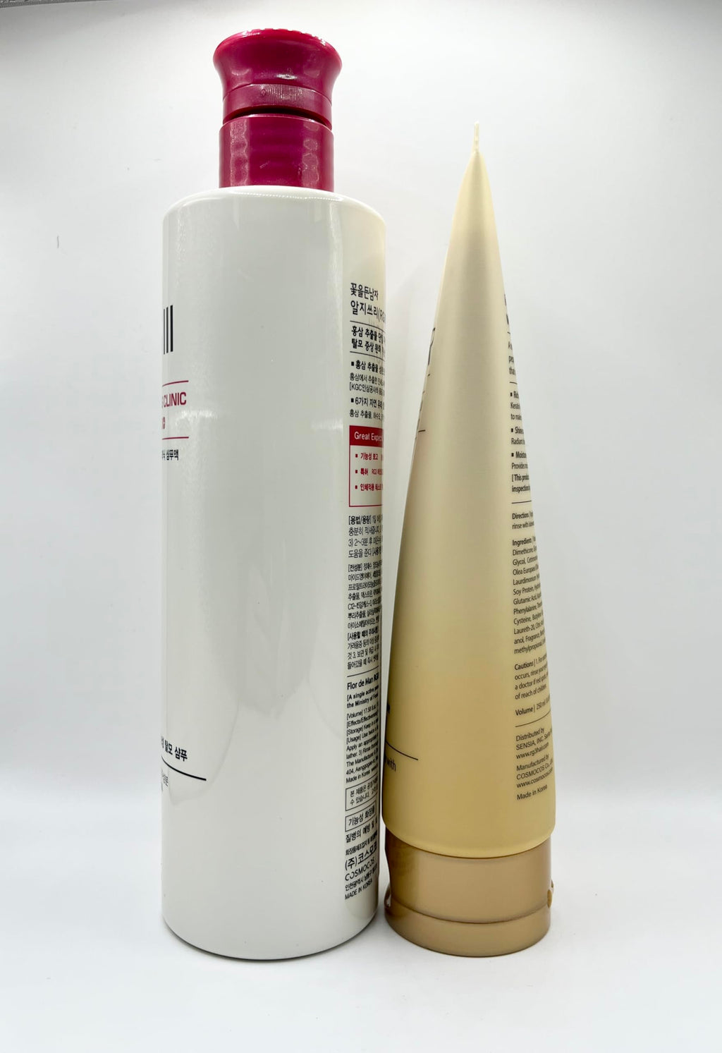 RGIII Red Ginseng Hair Loss Clinic Shampoo + Volume Treatment 2-Pack