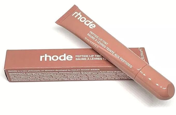 Rhode Peptide Lip Tint — Sheer Hydration and Gloss, 0.3 fl oz / 10 ml
