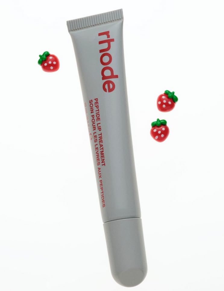 Rhode Peptide Lip Treatment in Strawberry Glaze — 10ml Lip Hydration & Shine
