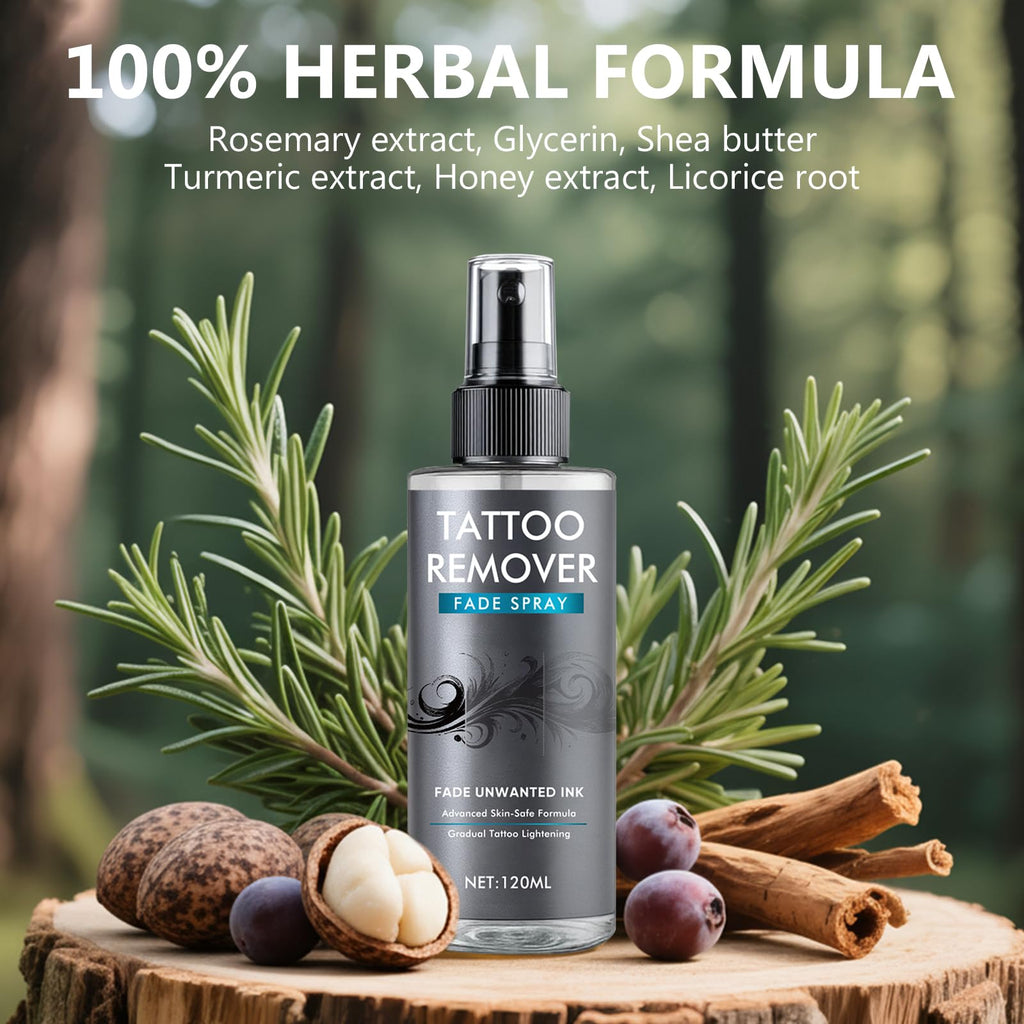 Richie House Tattoo Remover Spray – Natural, Non-Invasive Ink Fading