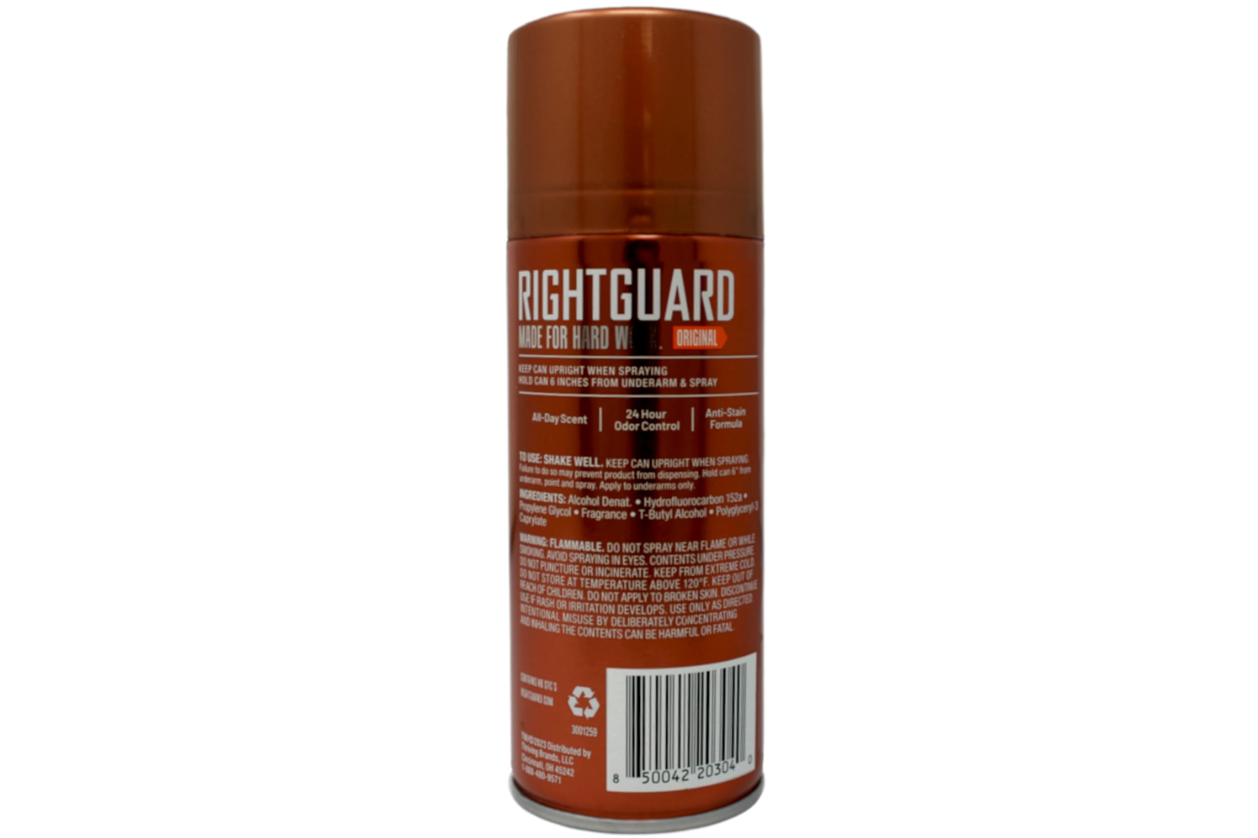 Right Guard Sport Deodorant Original Aerosol 8.5 oz – Six-Pack | All-Day Odor & Wetness Protection