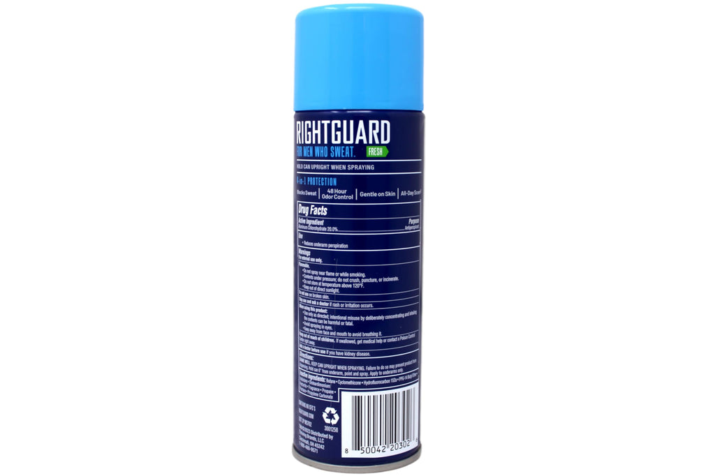 Right Guard Sport Fresh Antiperspirant Spray – 6 oz Pack of 5 | Up to 48h Odor Protection