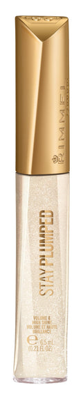 Rimmel Stay Plumped Lip Gloss Diamond Pop – High Shine, Fuller-Lip Illusion