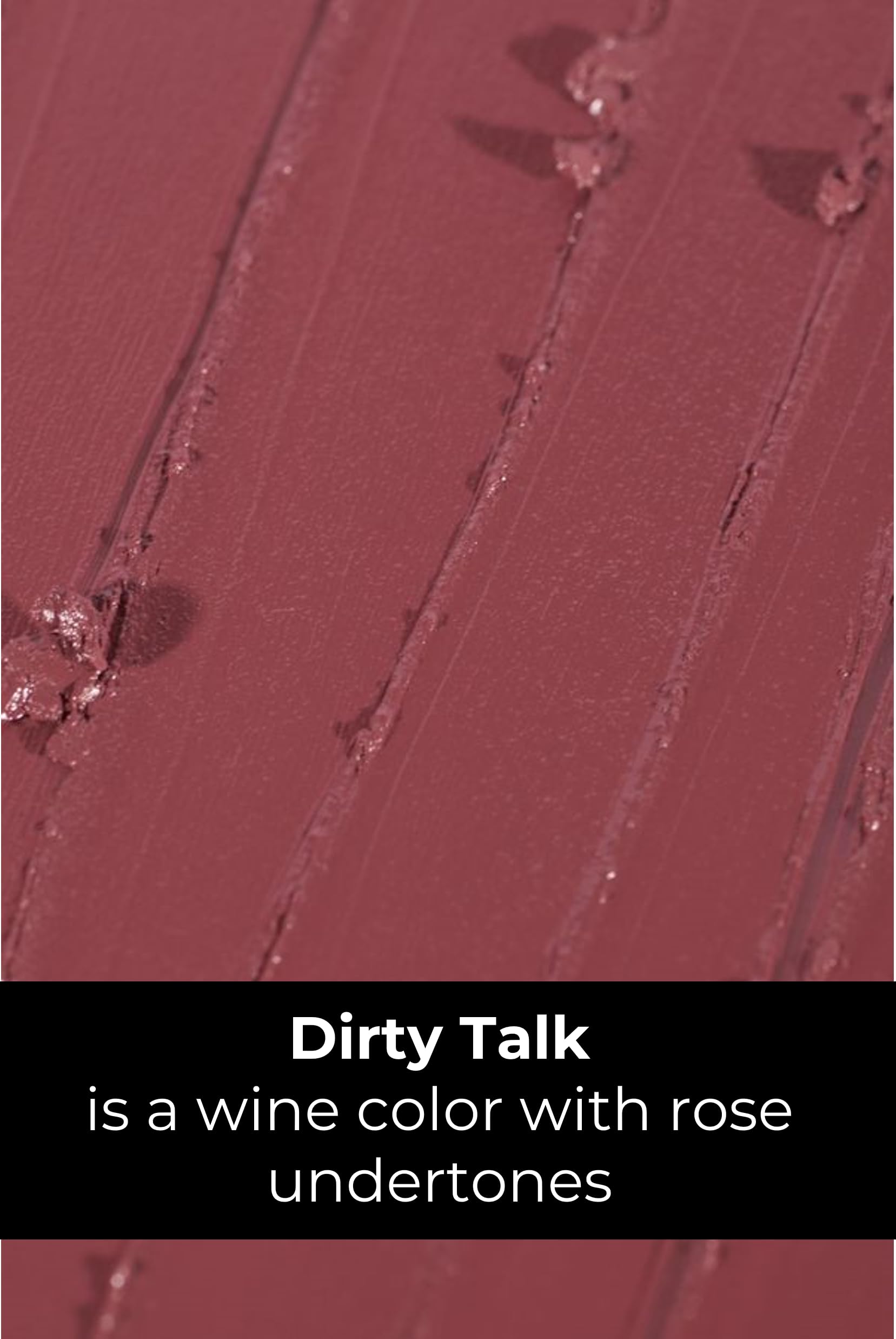 Rinna Beauty Icon Collection Lipstick Dirty Talk – Vegan, Cruelty-Free, Hydrating & Long-Lasting with Magnetic Closure