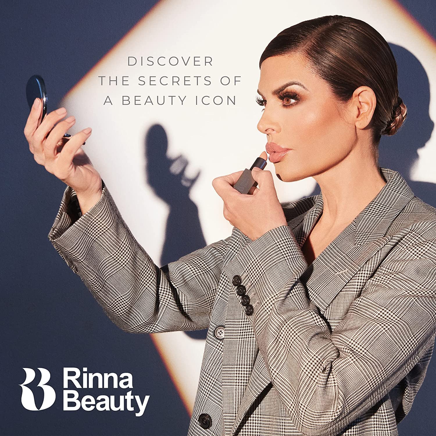 Rinna Beauty Icon Lip Kit - Pinky | All-in-One Lip Kit (Lipstick, Gloss, Lip Liner) - Vegan & Cruelty-Free