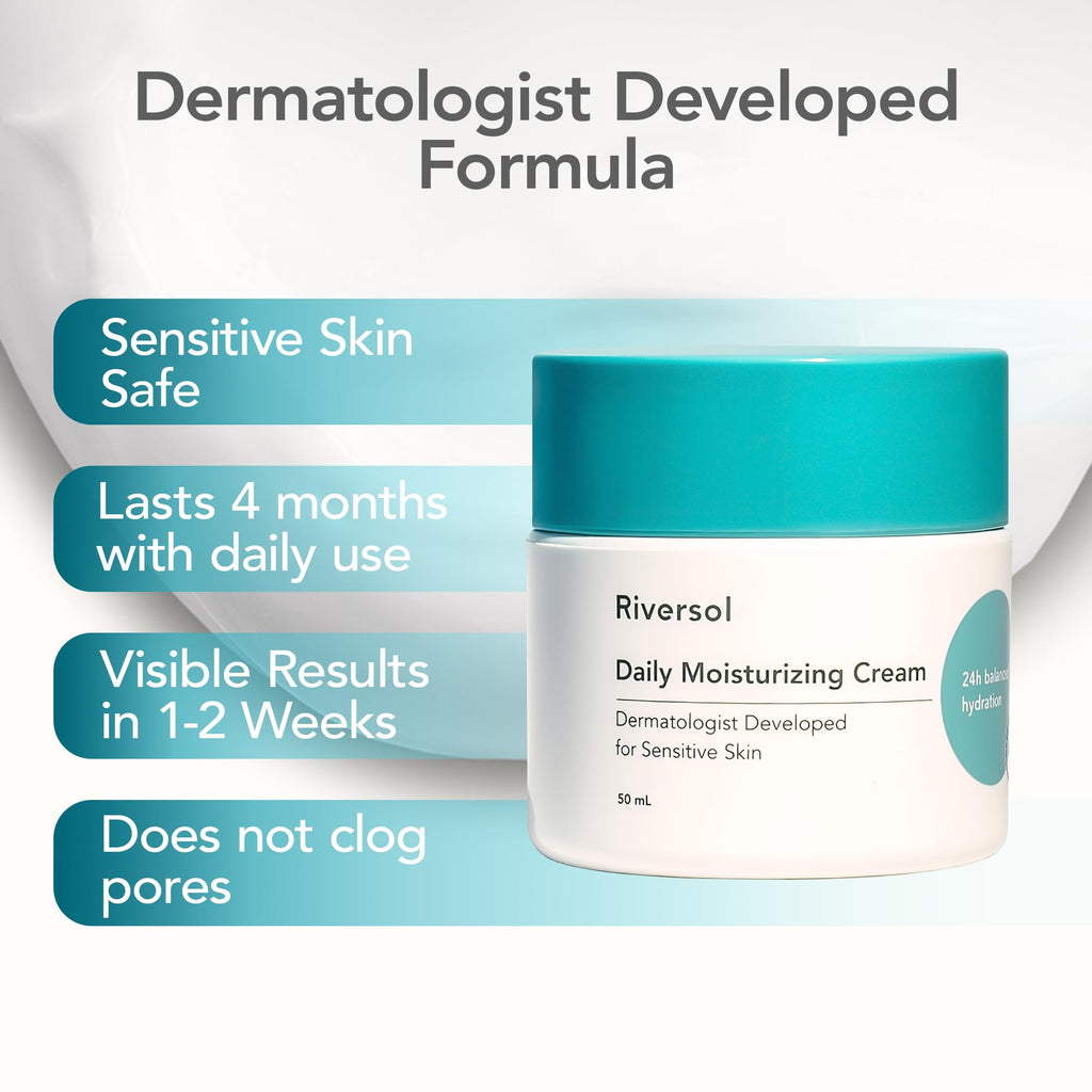 Riversol Daily Face Moisturizer – Lightweight Hydration with Vitamin C & E