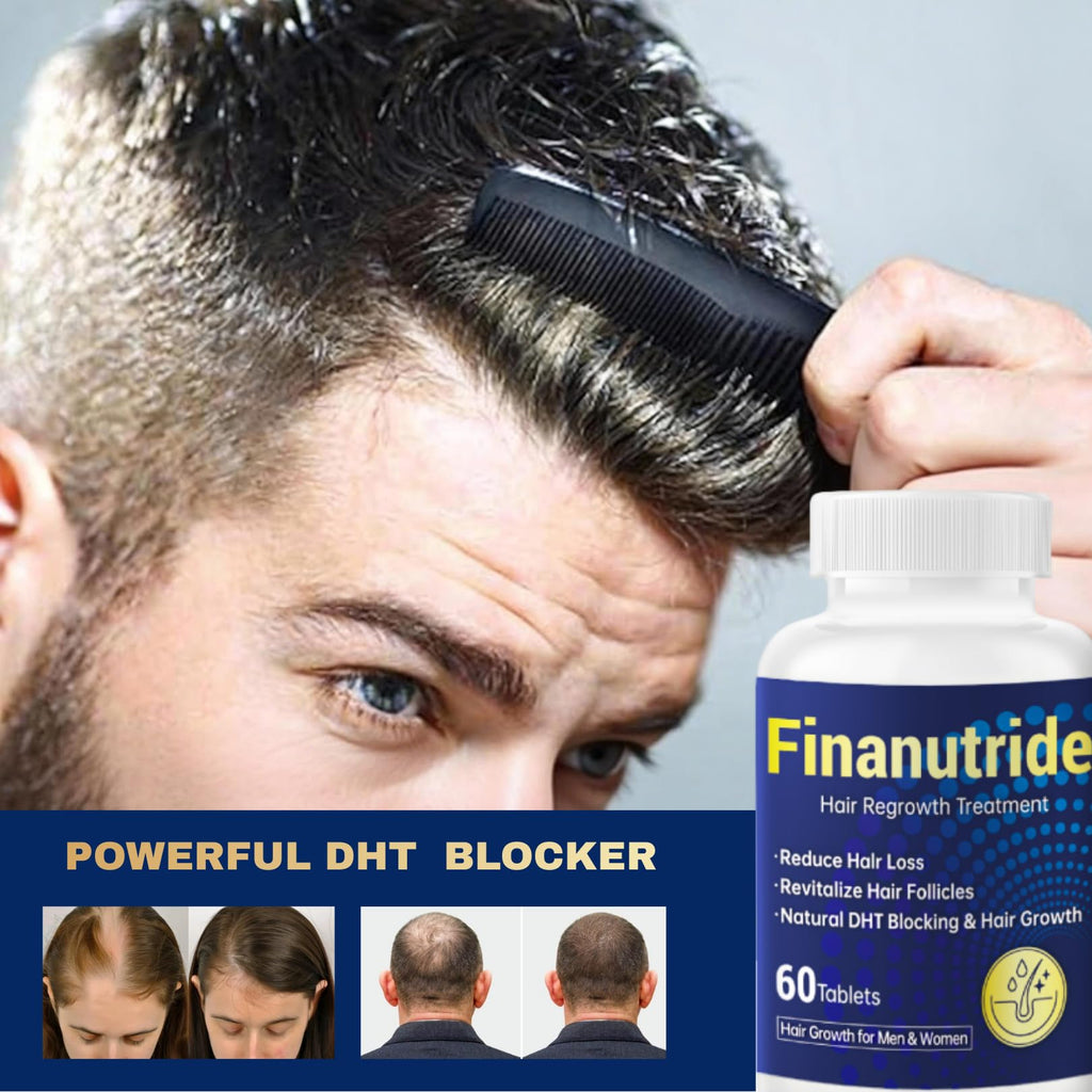 Rivocoda Fihnasteride — Advanced Hair Growth Support with Natural DHT Blocker (60 Tablets)