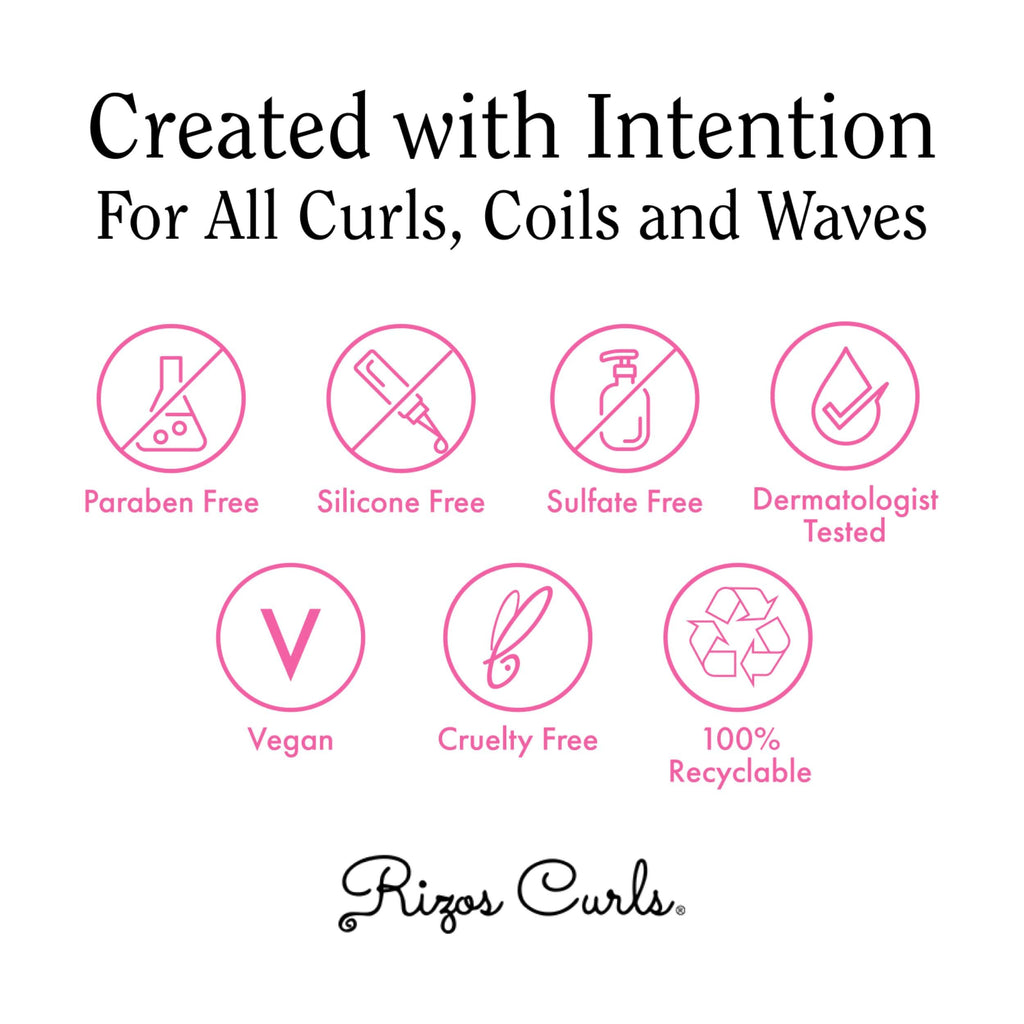 Rizos Curls Wash Day Bundle – Hydrating Shampoo & Deep Conditioner (Sulfate & Paraben Free)