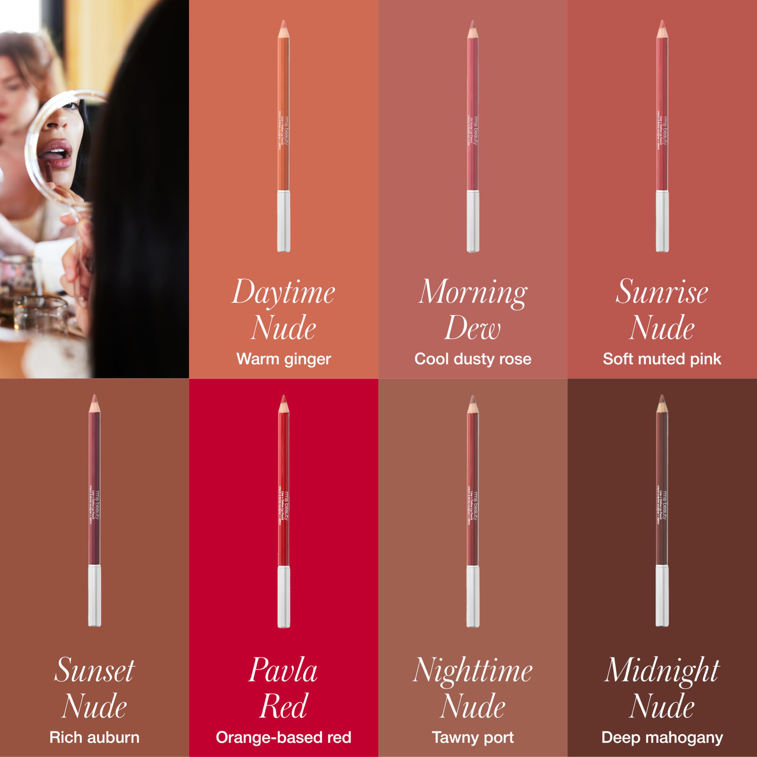 RMS Beauty Go Nude Lip Pencil – Creamy, Long-Wear Nude Lip Liner