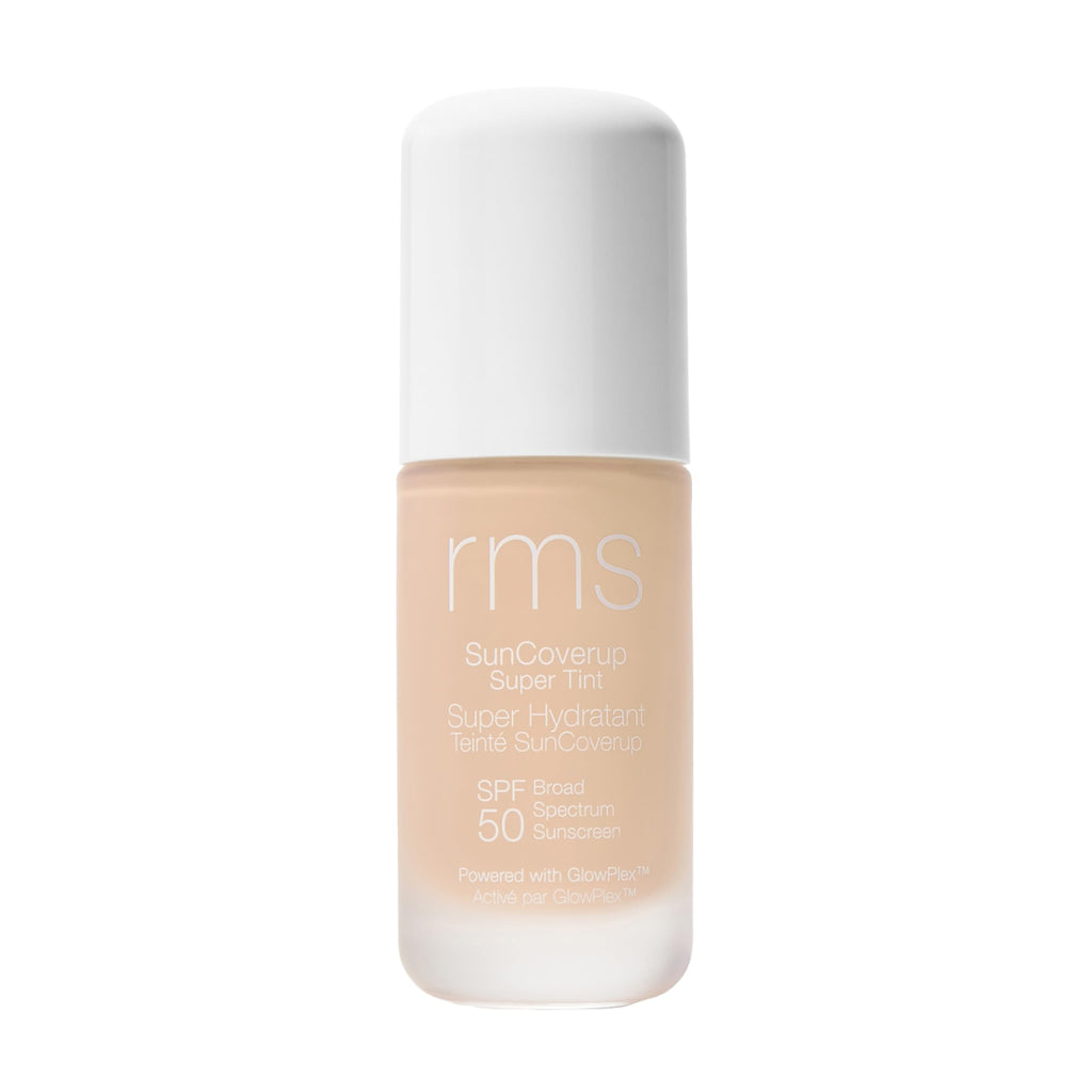 RMS Beauty SunCoverup SPF 50 — Mineral Sunscreen Foundation, Reef-Safe, Hydrating Tint