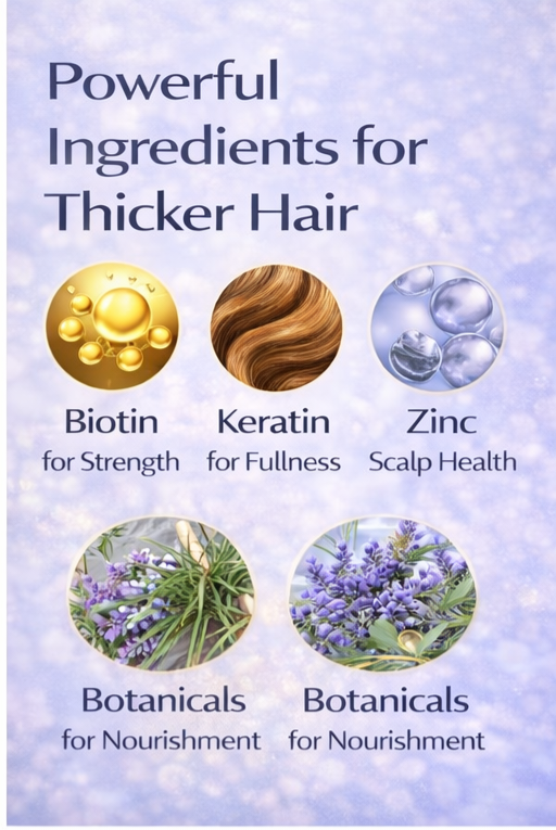 Ammuri Biotin & Caffeine Shampoo | Supports Thicker, Fuller-Looking Hair | 473ml
