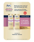 RoC Retinol Correxion Line Smoothing Eye Cream, 0.5 fl oz, 2-Pack | RoC
