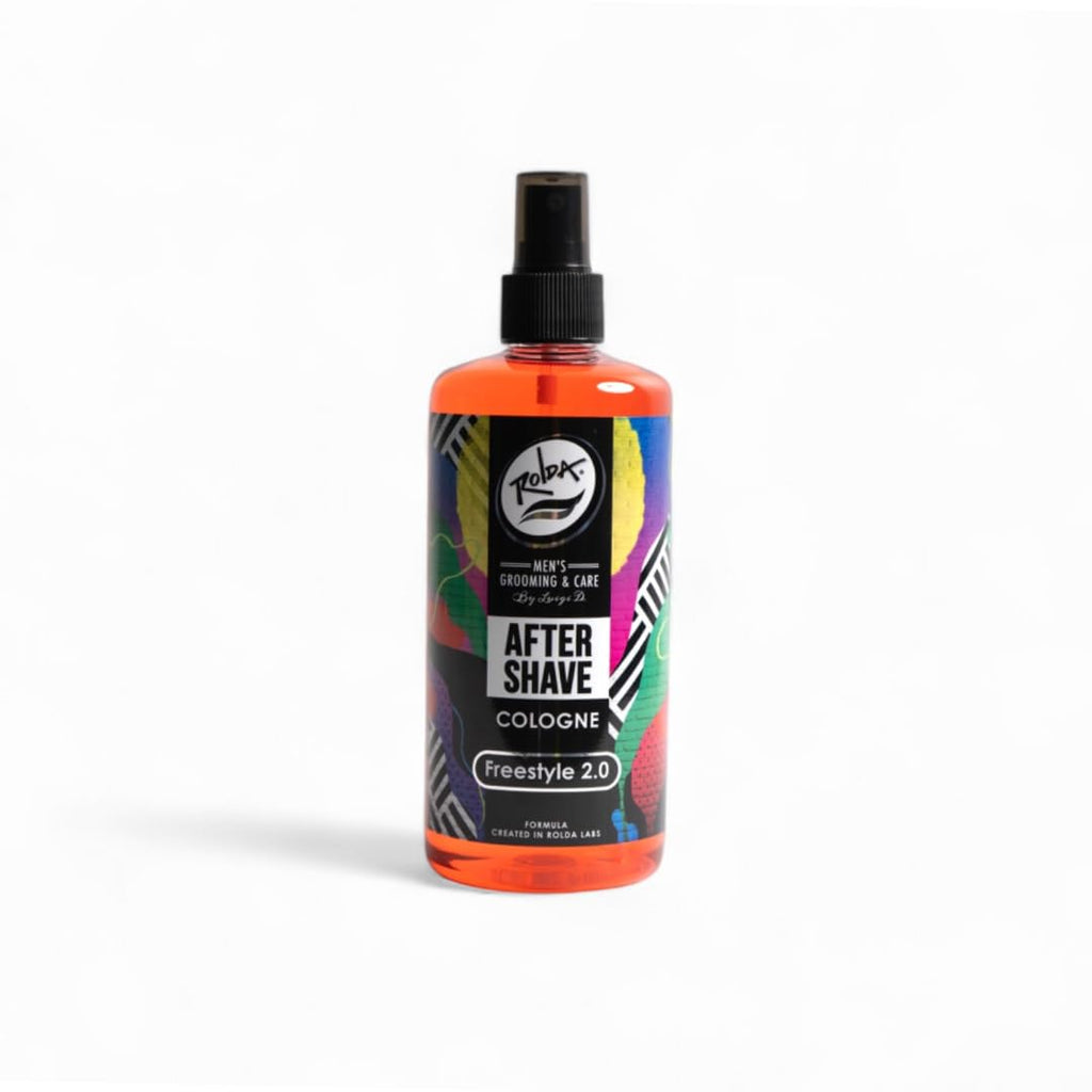 Rolda Freestyle After Shave Tonic – Calms Irritation, Cleans Shave Areas, Refreshing Masculine Fragrance (14.54 oz / 430 ml)