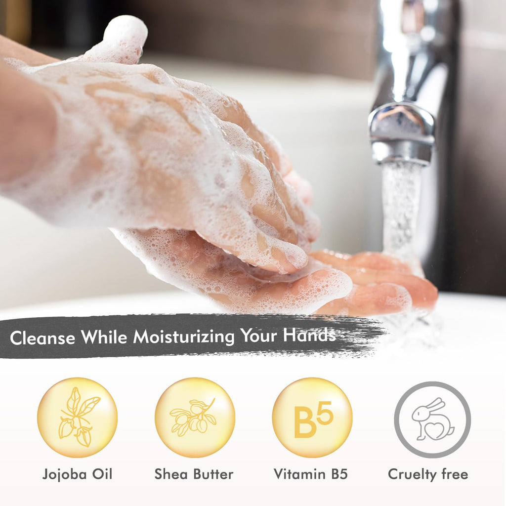 ROMIIE ZOI Eucalyptus & Mint Hand Soap Refill - Gentle, Moisturizing, Cruelty-Free 750 ml (3-Pack)