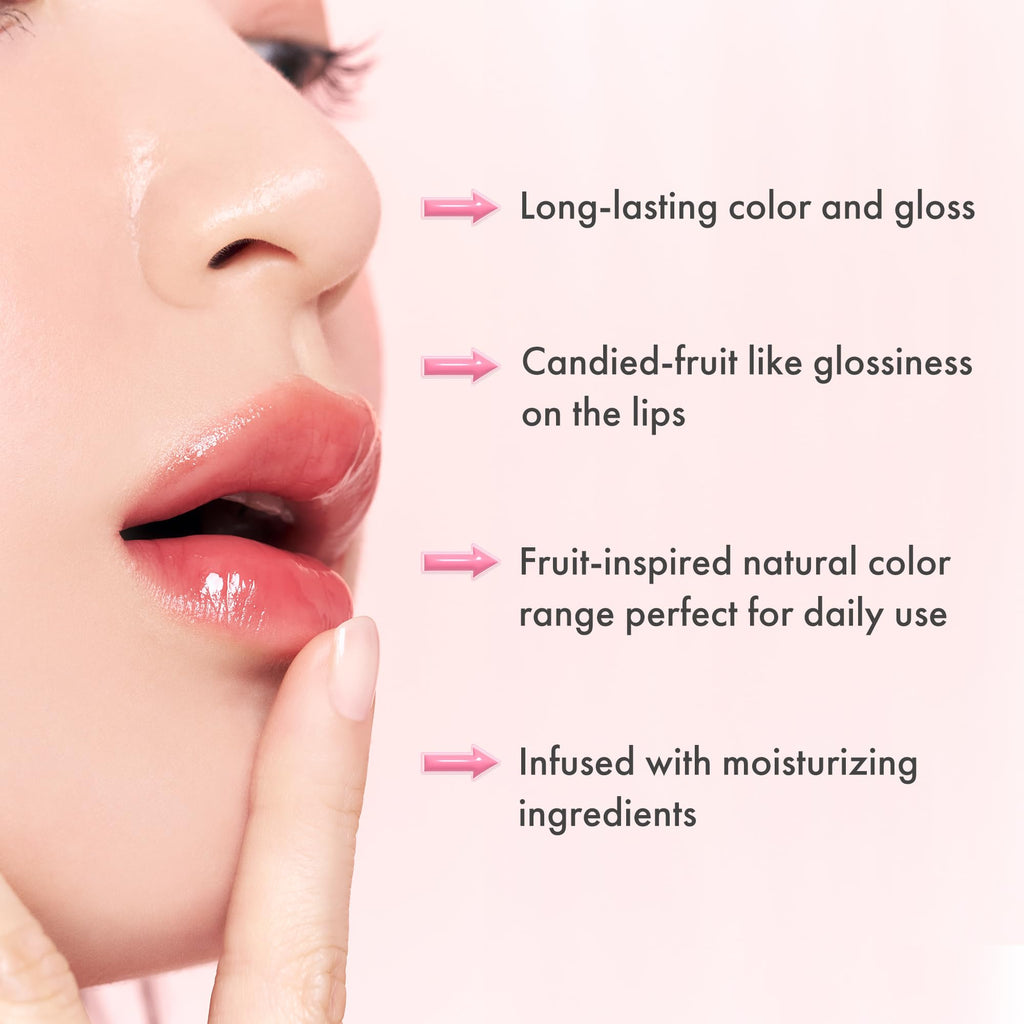 rom&nd THE JUICY LASTING TINT 01 Pomelo Skin – Candied Gloss Lip Stain