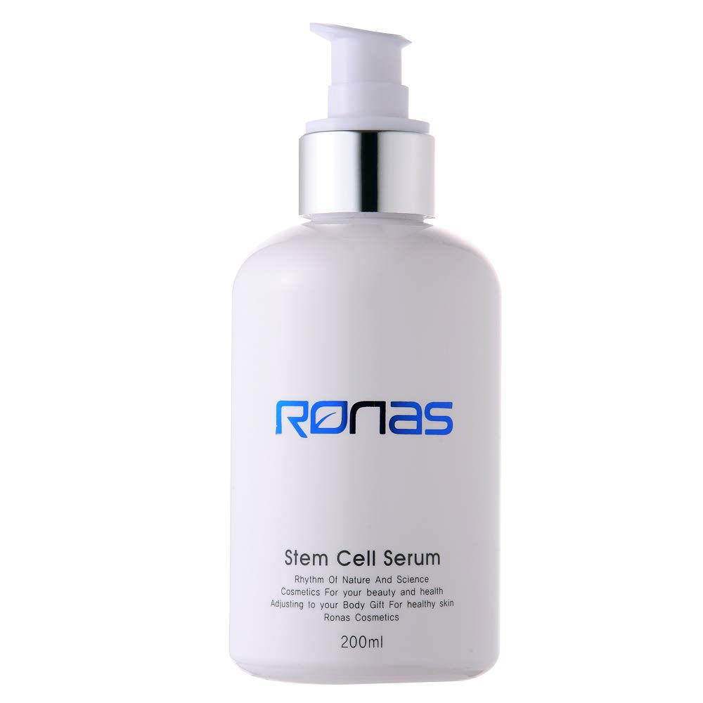 Ronas Stem Cell Serum — Korean Facial Moisturizer with Hyaluronic Acid, Licorice Extract & Squalane | 6.76 fl oz