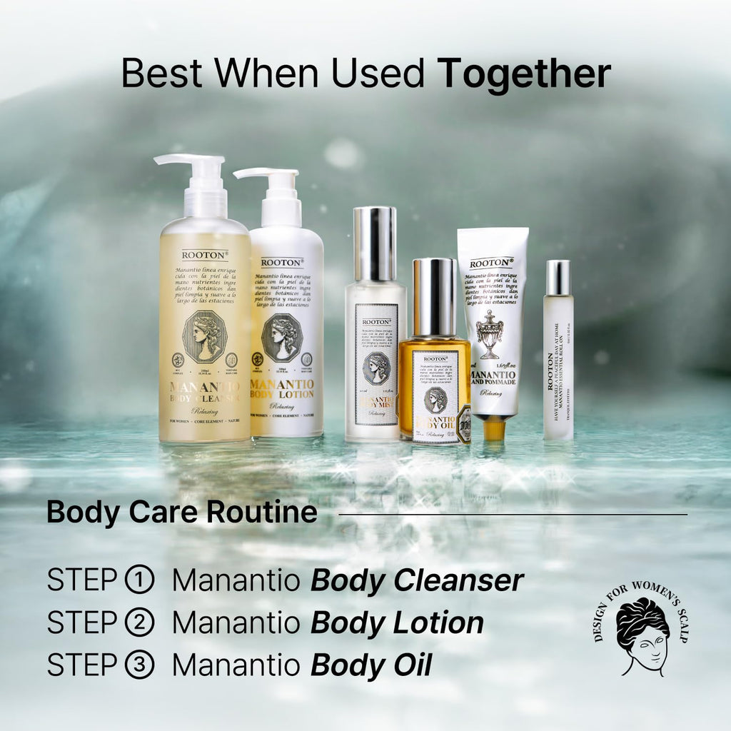 ROOTON Manantio Women’s Vegan Body Cleanser | Hydration, Texture & Elasticity