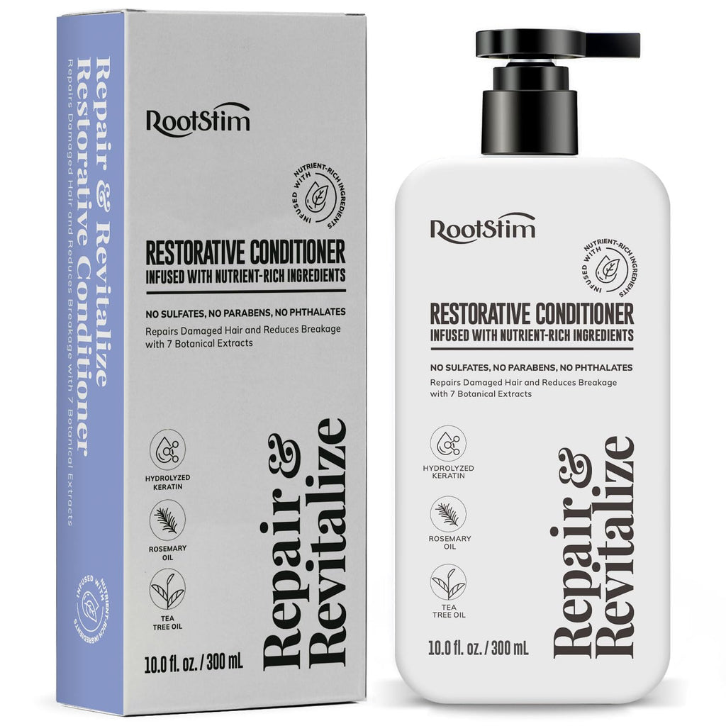 RootStim Rosemary Conditioner for Hair Growth & Thinning Hair | Saw Palmetto, Keratin & Argan Oil