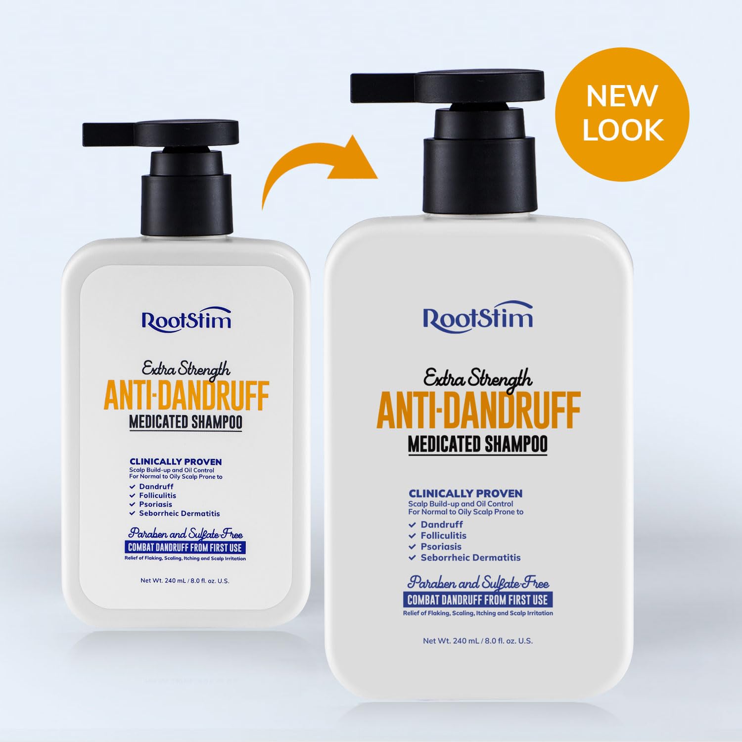 RootStim Seborrheic Dermatitis Shampoo | Dandruff & Itchy Scalp Relief with Selenium Sulfide