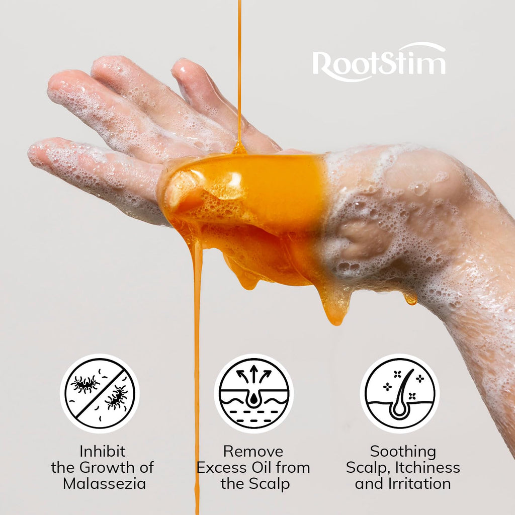 RootStim Seborrheic Dermatitis Shampoo | Dandruff & Itchy Scalp Relief with Selenium Sulfide