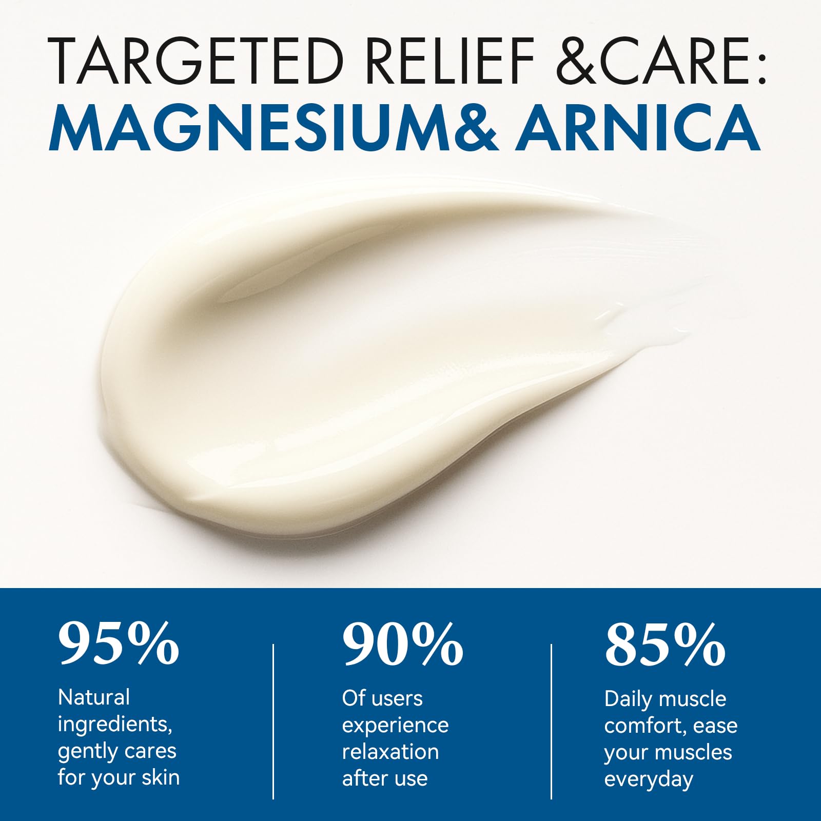 Roseblem Magnesium Cream with Arnica & Lavender – Muscle Relief, Relaxation & Sleep Support
