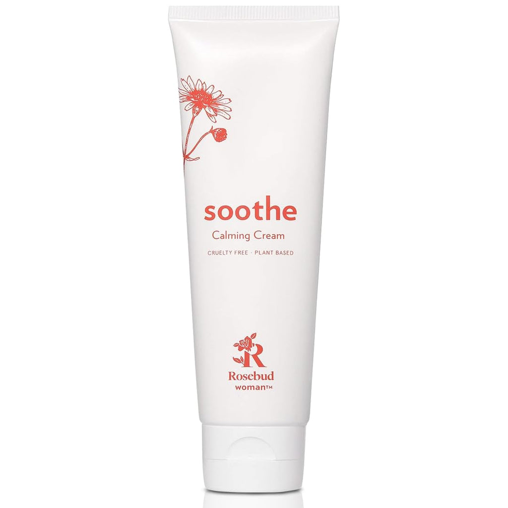 Rosebud Woman Soothe Calming Cream with Arnica & Chamomile – Soothes Itchy Skin & Sensitive Areas (2.7 oz)