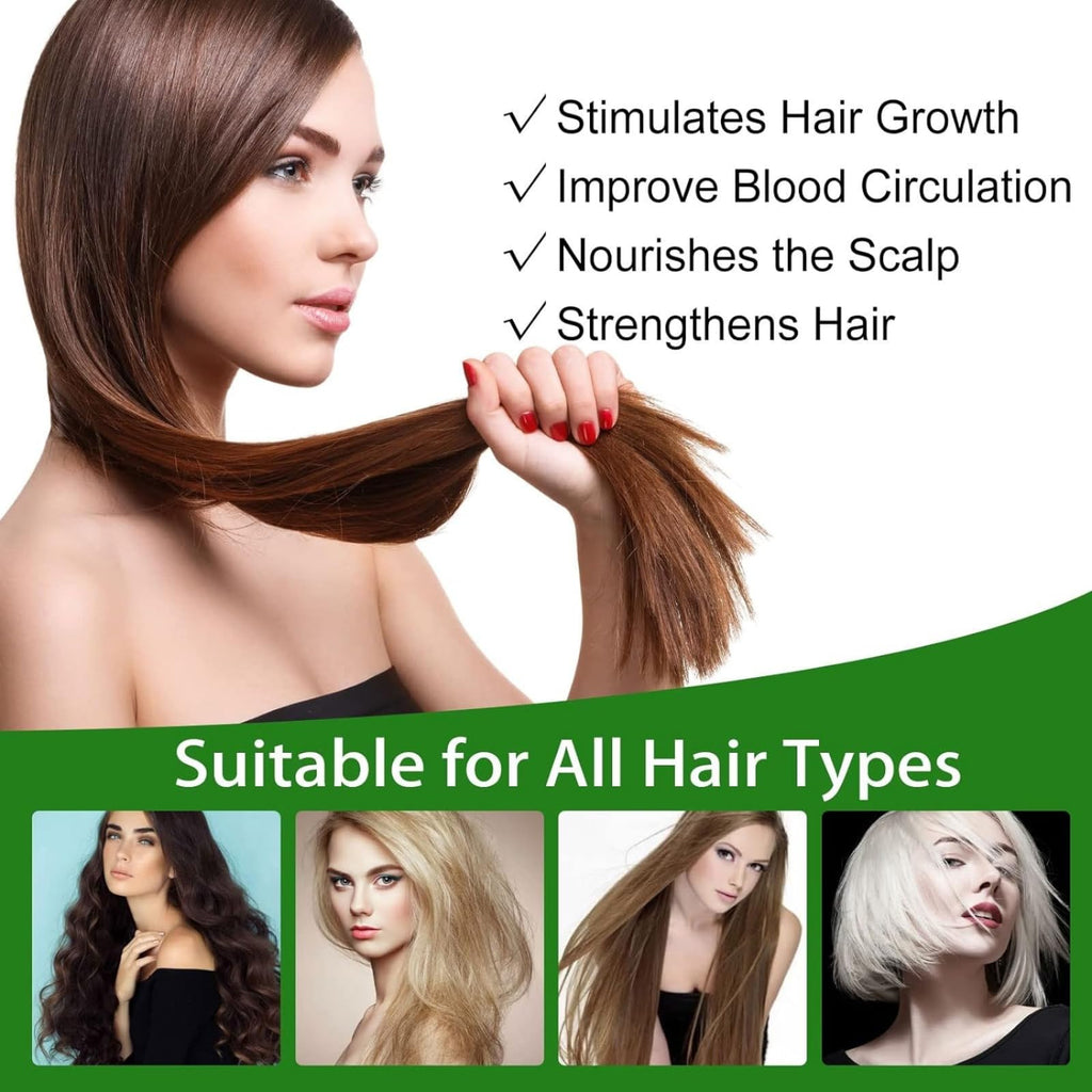 Rosemary Oil for Hair Growth & Treatment – 60 ml / 2.2 fl oz Dropper Bottle Pack (2 Units)