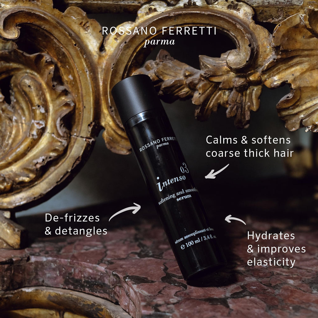 Rossano Ferretti Intenso Smoothing Serum | Deep Hydration for Thick Hair | Vegan, Made in Italy