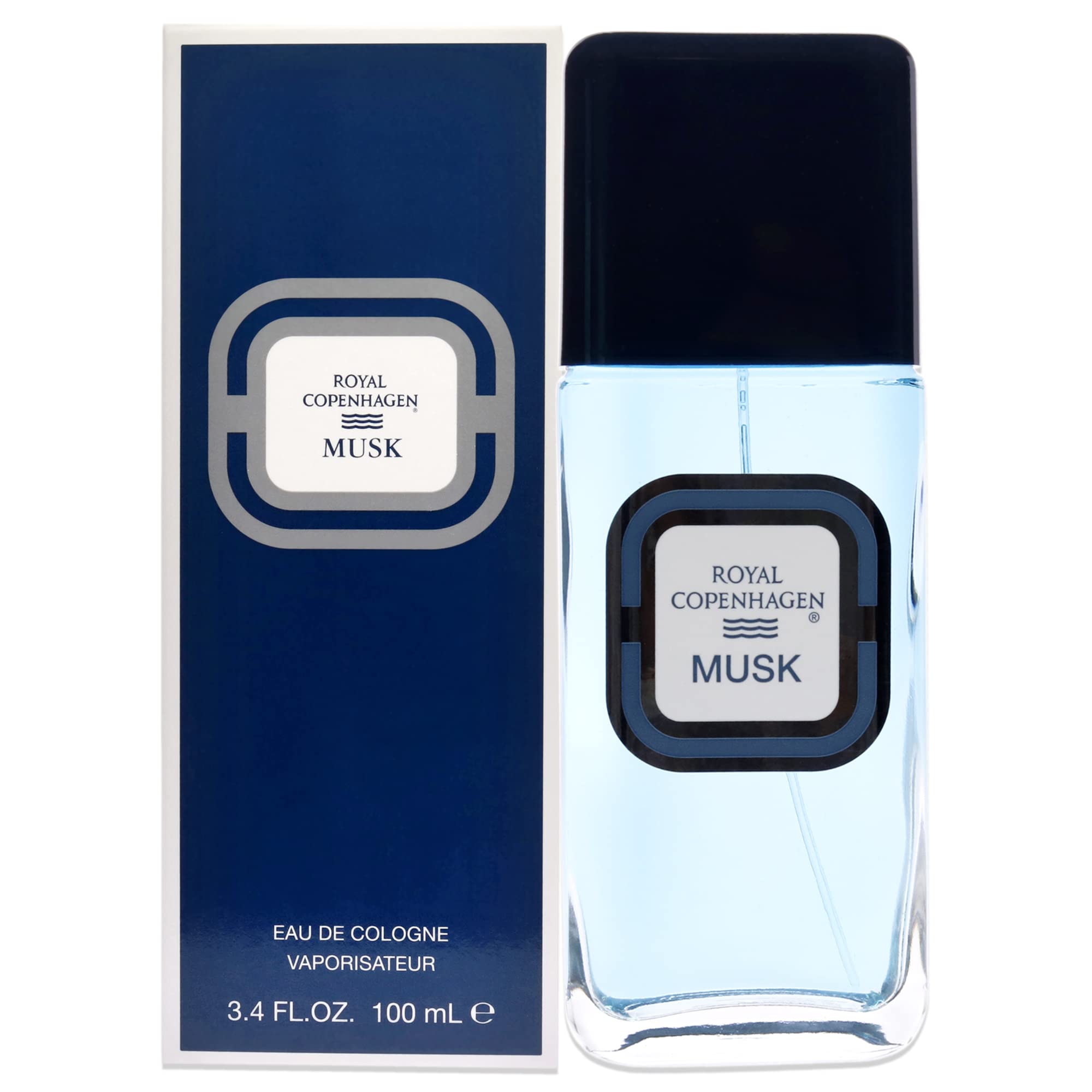 Royal Copenhagen Musk For Men Cologne Spray 3.4 oz – Casual Fragrance (126130)