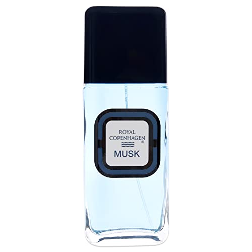 Royal Copenhagen Musk For Men Cologne Spray 3.4 oz – Casual Fragrance (126130)