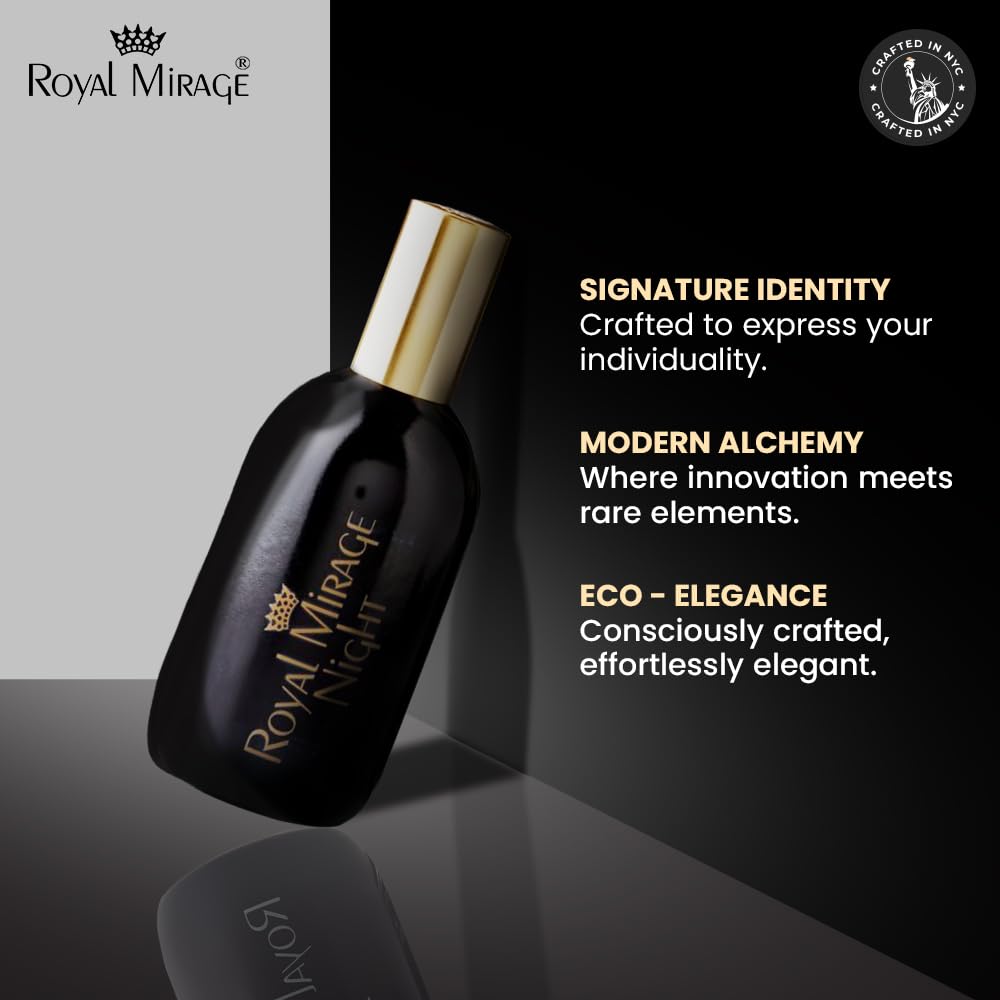 Royal Mirage Night Eau de Cologne – Premium Floral & Powdery Musk, 120ml