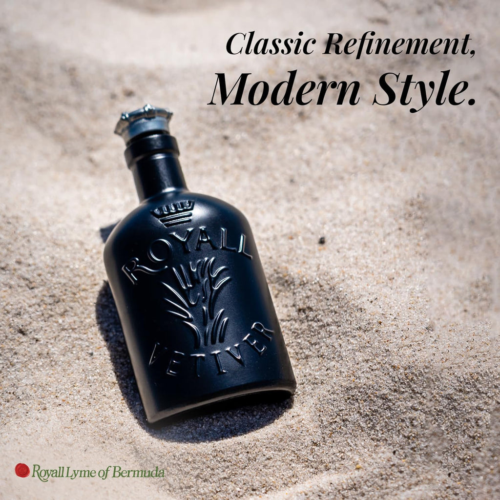 Royall Lyme Vetiver Noir Eau de Toilette for Men – 4 oz