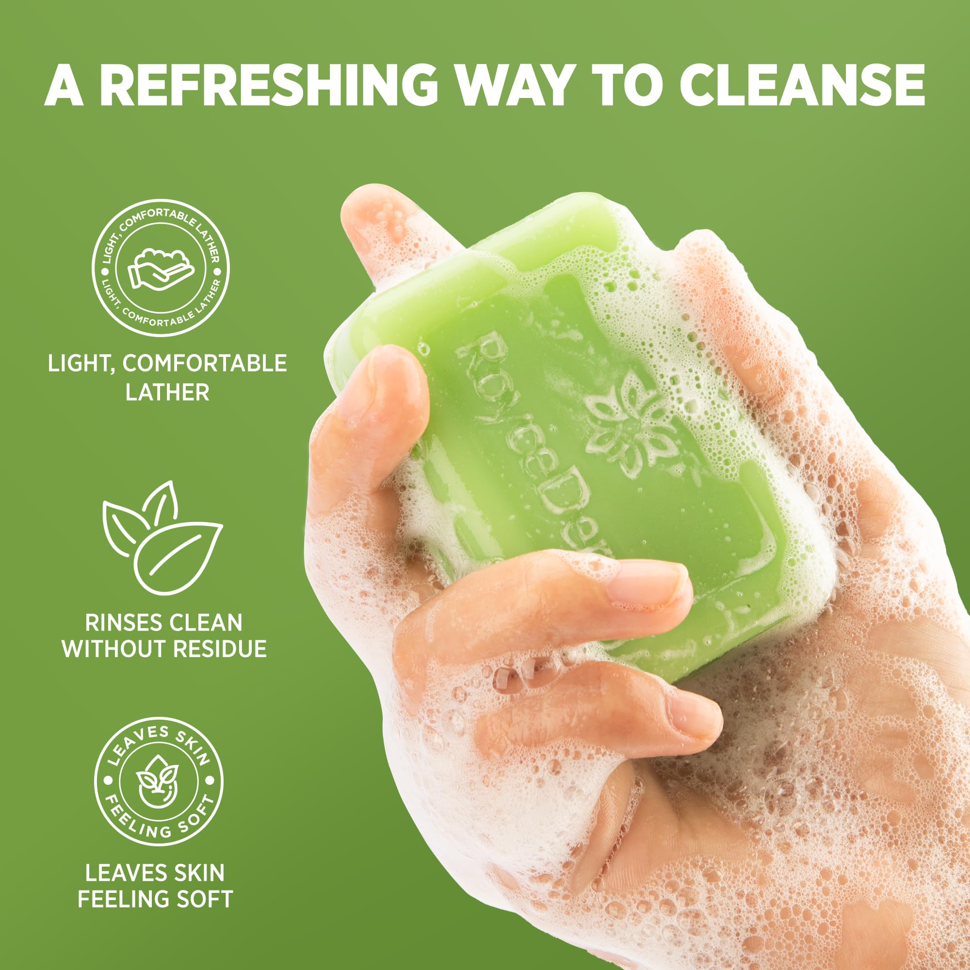 RoyceDerm Tea Tree Body Wash & Soap Set – Refreshing Cleanse with Tea Tree & Wormwood