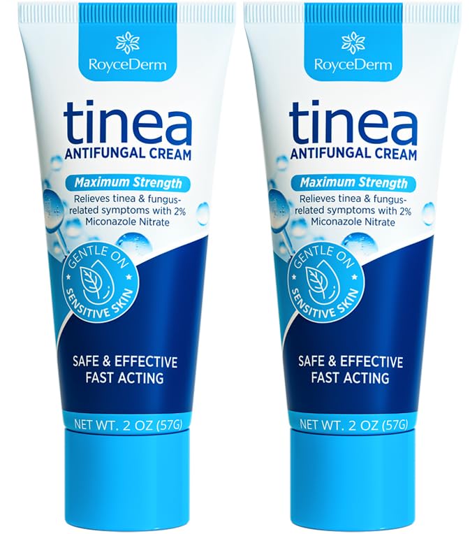 Roycederm Tinea Versicolor & Fungal Skin Cream — Multi-Functional Treatment (Pack of 2)