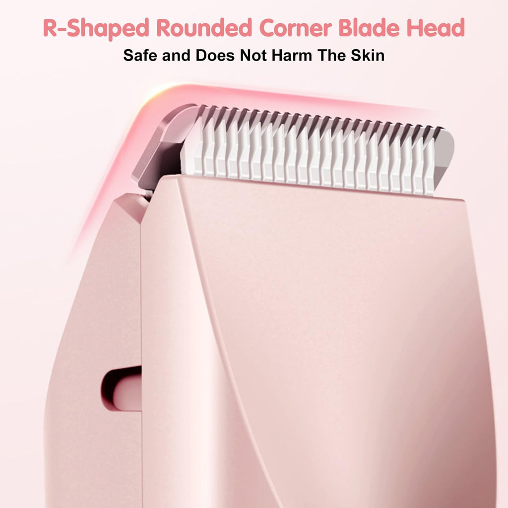 RtLvio Bikini Shaver 2-in-1 Dual Head Electric Trimmer – Wet & Dry, IPX7 Waterproof, Purple2