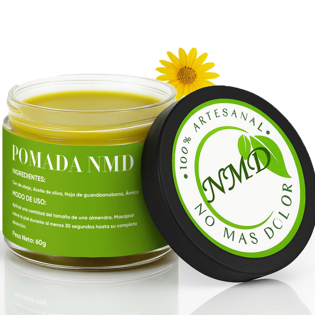 RTQSU NMD Pain Relief Ointment – Natural Herbal Muscle & Joint Cream with Arnica, Olive Oil & Beeswax (60g)