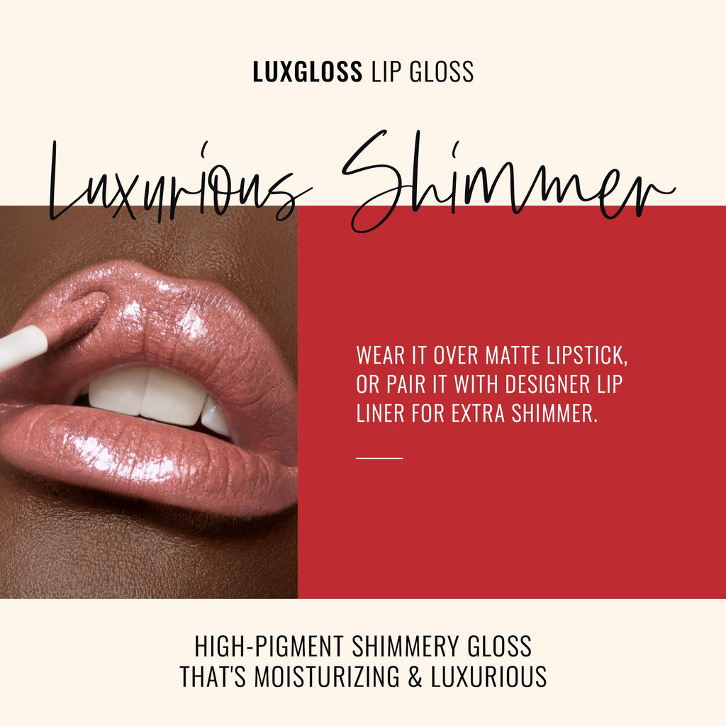 Runway Rogue LuxGloss Lip Gloss – Fashion Week Rose-Gold Shine