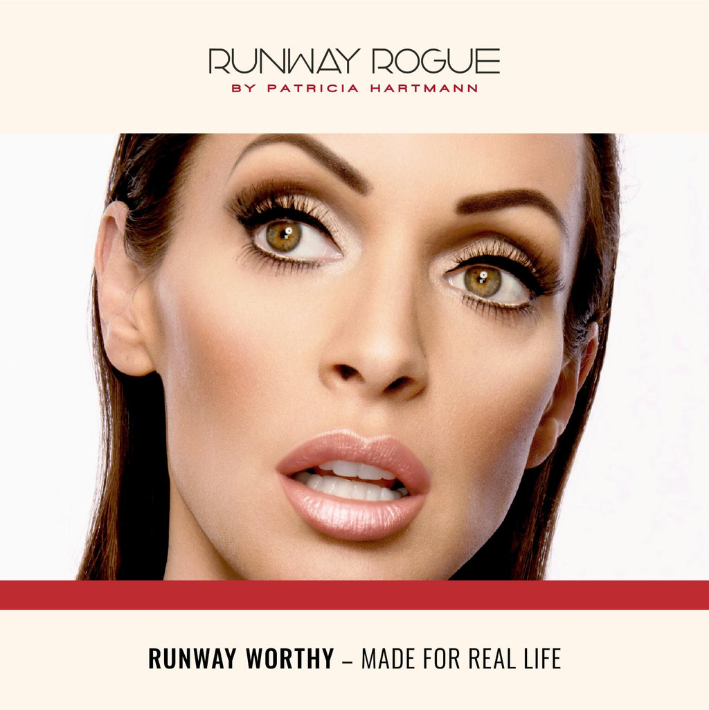 Runway Rogue Pearl Glam Long-Wear Lipstick in Go See – Metallic Light-Pink with Gold & Rose Shimmer