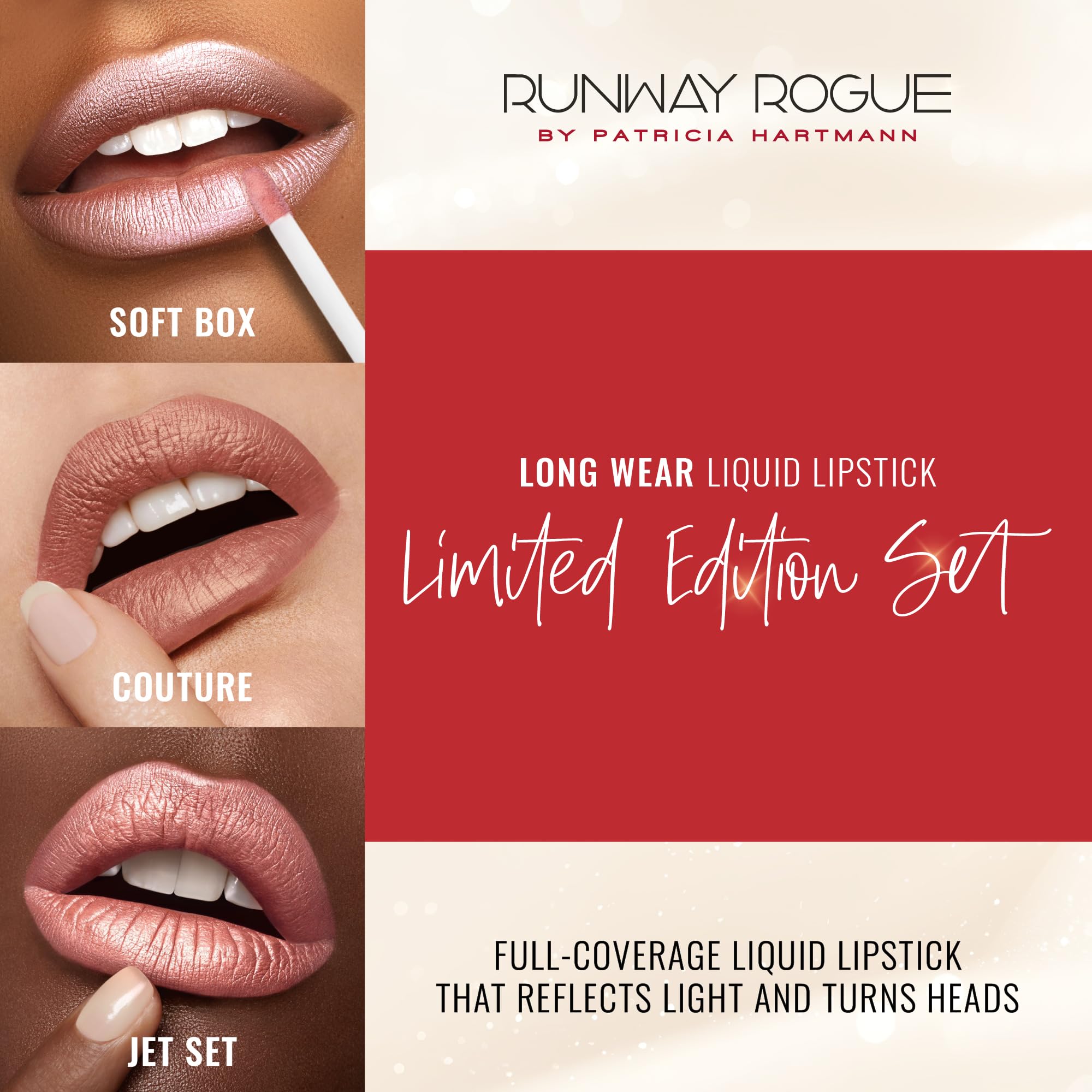 Runway Rogue Try Me x 3 Mini Long Wear Lipstick Set – Rodeo Trio