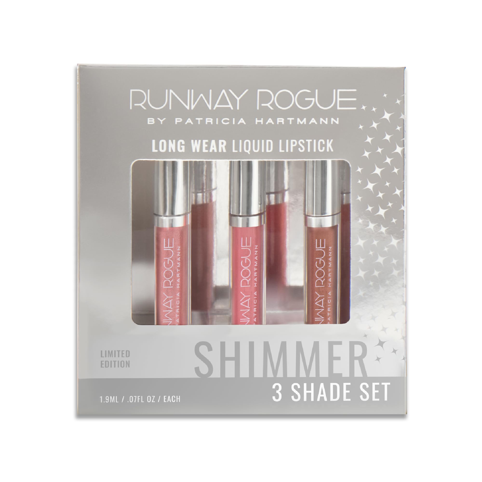 Runway Rogue Try Me x 3 Mini Long Wear Lipstick Set – Rodeo Trio