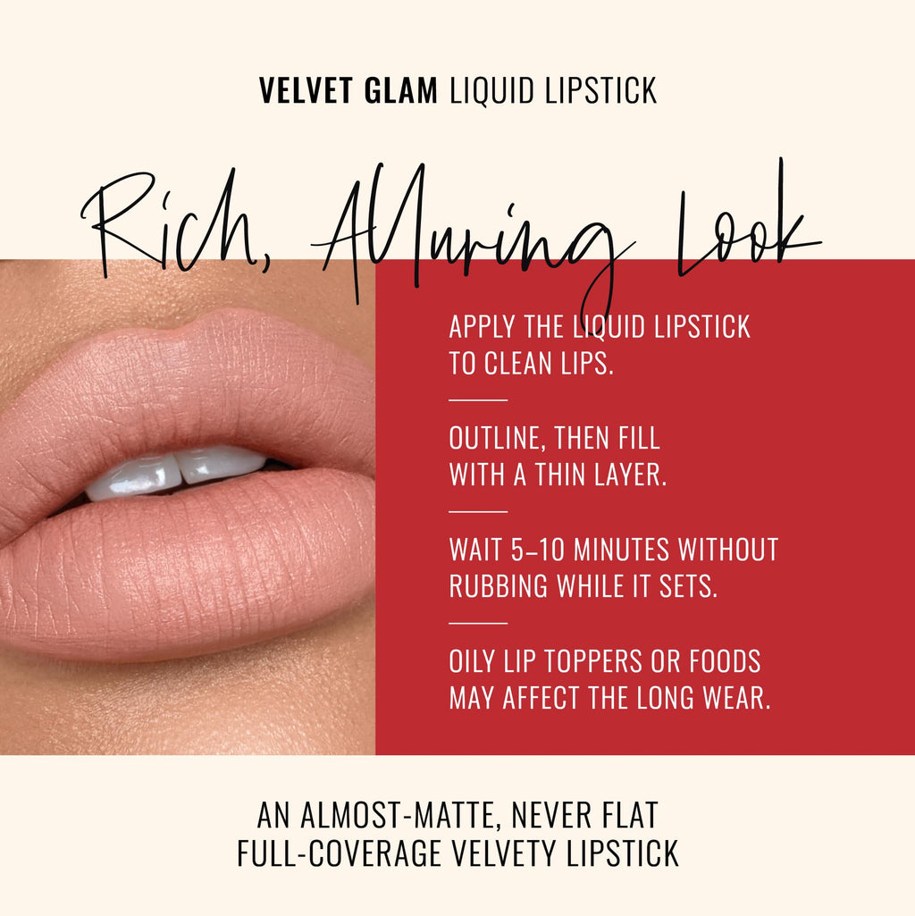 Runway Rogue Velvet Glam Liquid Lipstick Minimalist – Almost-Matte Nude-Pink