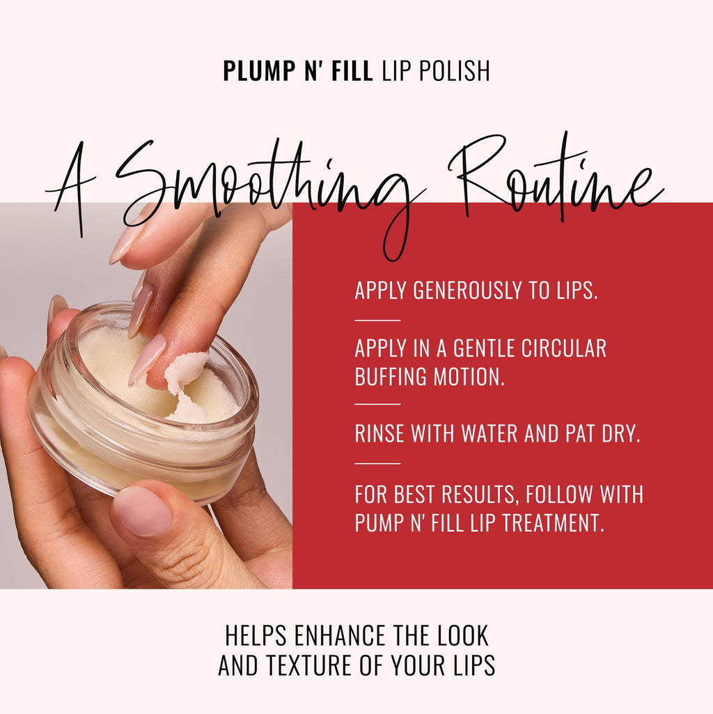 Runway Rogue Plump N’ Fill Lip Polish – Exfoliating Lip Scrub for Soft Lips