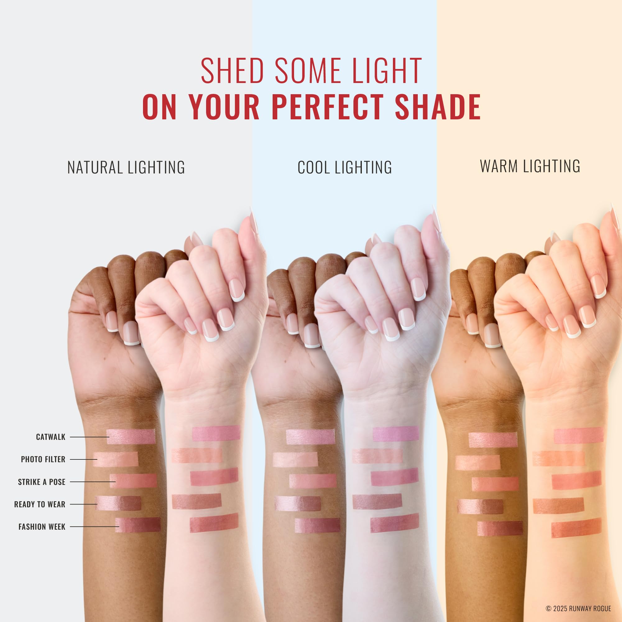Runway Rogue LuxGloss Kit – Strike a Pose & Fashion Week Glosses + Work It Babe Lip Liner