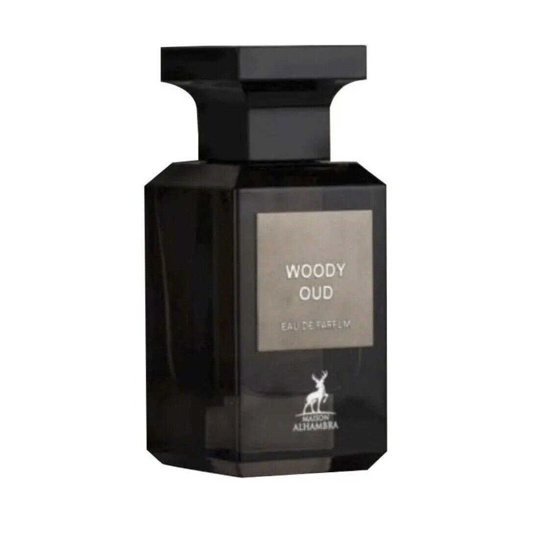 Lattafa Woody Oud by Maison Alhambra Eau de Perfume & One Free Air Freshner Gift