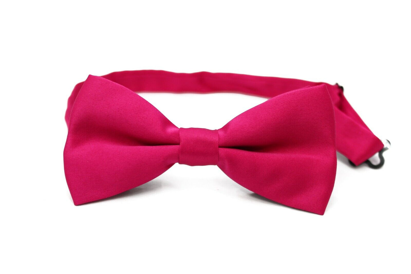 Classic Mens Womens Clip-On Banded Bow Tie Pre Tied Plain Dickie Bowtie